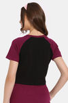 Rosaline Loungewear Top - Black Beauty — thumbnail 3
